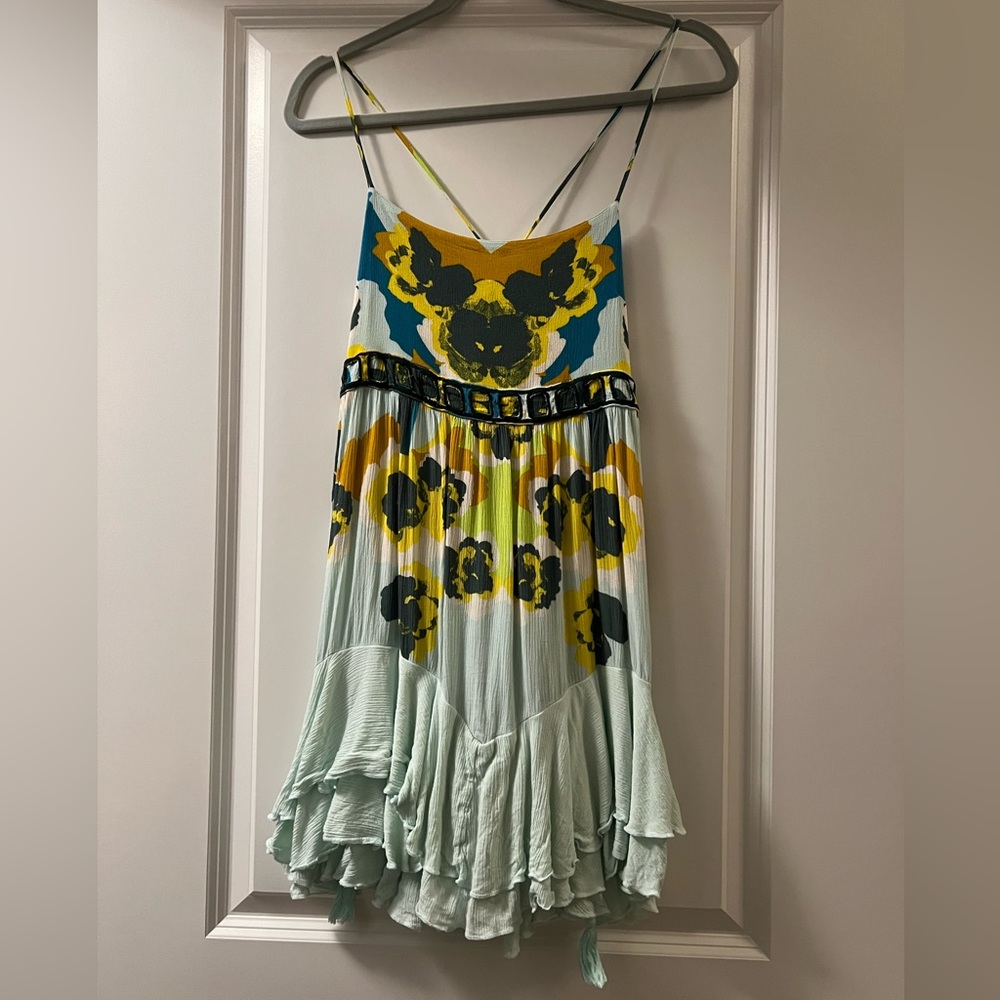 Free people flowery sun dress